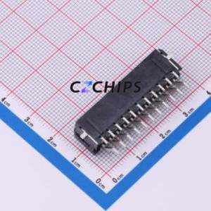 WB5557W-220R-0W Wire-to-Board Pin Header SMD,P=3mm,Horizontal Mount Connector 2x11P 3mm Horizontal Mount Micro-Fit (MX 3.0) - Product Image 2