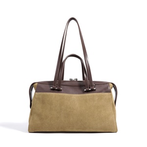 <span class=keywords><strong>Sac</strong></span> fourre-tout en daim patchwork de luxe pour femmes, dernier cri, de qualité supérieure, <span class=keywords><strong>sac</strong></span> à <span class=keywords><strong>main</strong></span> élégant pour femmes, prix bas - Product Image 1