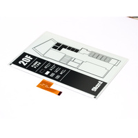 Pas cher 11.6 pouces epaper table carte écran tactile présentoirs étiquette de prix grande couleur flexible e encre e papier affichage