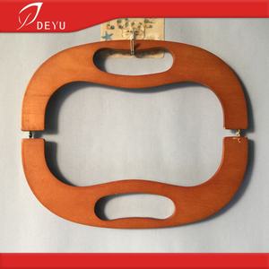 מותאם אישית במפעל עץ מסגרת ארנק מצמד תיק ידיות עבור תיקי אבזר - Product Image 6