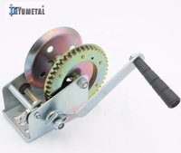 Treuil à manivelle robuste YUMETAL, neuf, en fer zingué, 600LB-3000LB, pour remplacement/réparation de VTT, bateaux, remorques, applications marines