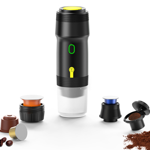 Machine à café expresso 3 en 1 à capsules et poudre, rechargeable par USB, directement de l'usine - Product Image 1