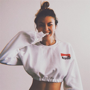 2020 OEM logotipo <span class=keywords><strong>bordado</strong></span> señora <span class=keywords><strong>Jersey</strong></span> Streetwear mujeres de manga larga Top sudaderas con capucha - Product Image 1