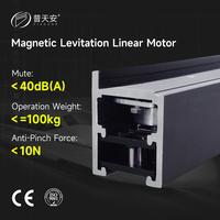 Heavy Single Double Open Magnetic Puerta automática Operadores de puerta corredera Unidad de mecanismo de sistema Abridor automático de puerta de vidrio
