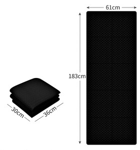 Tapete de Yoga Ecológico de TPE Reciclado, Plegable, para Gimnasio y Pilates, con Opciones de Grosor de 4/6 mm - Product Image 5