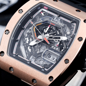 Reloj Mecánico de Lujo para Hombre, con Caja de Aleación de Titanio de Alta Gama, Movimiento Tourbillon Esqueleto Luminoso, Resistente al Agua, para Negocios - Product Image 2