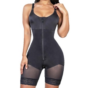 Fajas Colombianas Moldeadoras de Cuerpo Completo con Cierre Frontal, Control de Abdomen, Levanta Glúteos, Tirantes Ajustables, Compresión Postparto - Product Image 5