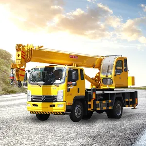 8 ton truck crane lifting 10ton 12ton 16ton national 3 engine 360 degrees infinitely