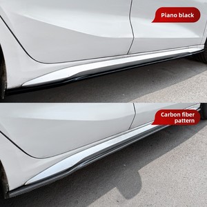 Nuevo Kit de Extensión de Faldones Laterales con Patrón de Fibra de Carbono Estilo S-Line para Audi A3 S3 8Y <span class=keywords><strong>2021</strong></span>+ Piezas de Modificación de Automóviles - Product Image 4