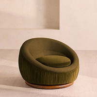 Fauteuil de loisir design moderne français en bois massif, écologique et durable - pour salon, hôtels et chambres d'hôtes