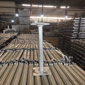 用于安全高层建筑项目的带有分类帐垂直镀锌钢的环锁工业模块化脚手架系统 - Product Image 3