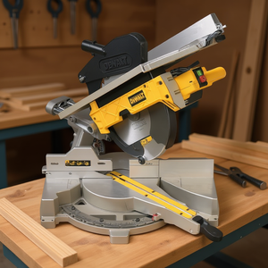 เลื่อยองศาเดวอลท์ 10 นิ้ว แบบเลื่อนได้สองทิศทาง พร้อมเลเซอร์นำทางสำหรับตัดไม้ - Product Image 3