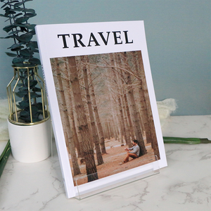 สีเฟอร์นิเจอร์ชุดแฟชั่นภาษาอังกฤษหนังสือนิตยสารจำลองการขายสำนักงานคาเฟ่อุปกรณ์ตกแต่งหนังสือเครื่องประดับพลิก - Product Image 5