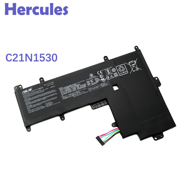 Genuine Original Laptop Battery 0B200-01990000 0B200-02670000 C21N1530 for Asus VivoBook E201NA Replacement Notebook Battery