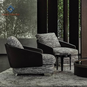 <span class=keywords><strong>Chaise</strong></span> de salle à manger simple en cuir noir véritable avec coussin en tissu ensemble de salle à manger moderne - Product Image 6