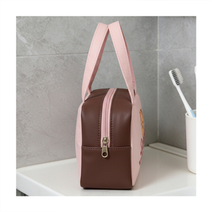 Borsa per il Trucco ISEN Teddy Island con Motivo Animale, Ecologica, con Cerniera, Simpatica Pochette Cosmetica a Forma di Orsacchiotto per Organizzazione e Conservazione - Product Image 4