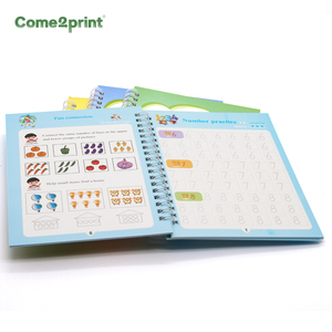 Chìm ma thuật tái sử dụng copybook cho trẻ em trẻ em của tiếng Anh thành phần đào tạo rãnh giấy viết thực hành cuốn sách - Product Image 2