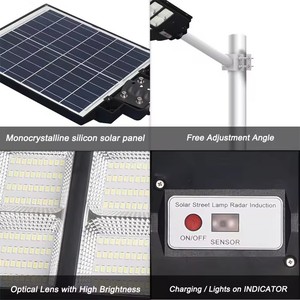 Bosun <span class=keywords><strong>lampadaire</strong></span> de route étanche extérieur Ip65 180W 240W 300W intégré tout en un fabricant de <span class=keywords><strong>lampadaire</strong></span> solaire - Product Image 4