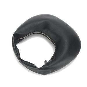 Spring/Summer High-End Women's <b>Handbag</b> Luxury Simple Fashion Cowhide Tote Bag <b>Medium</b> Size Oval Genuine Leather Denim Tanjing - Product Image 4