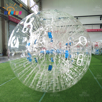 WINSUN Ballon Gonflable Zorb de Football Humain en PVC Premium, Ignifuge, Étanche, Sans Plomb, Certifié CE, Taille Personnalisée, Facile à Utiliser