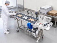 Système d'alimentation automatique à friction haute vitesse iFeeder 220V pour la séparation des sachets d'emballage flexible, le codage et le comptage par lots