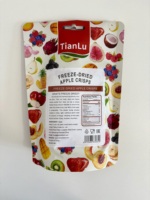 Nieuwe FD Appelschijfjes in bulk, natuurlijk gevriesdroogd fruit in kleine zakjes