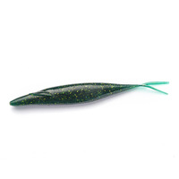 6 adet/torba 12.7cm 9.6g 5 inç PVC Çatal Kuyruklu Batar Tip Yapay Zoom Kanatlı Balık Yemi (Pike, Levrek, Bas Balıkları için)