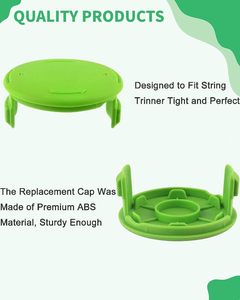 Bobines et capuchons de remplacement de qualité industrielle et bricolage 3411546A-6 compatibles avec les débroussailleuses <span class=keywords><strong>Greenworks</strong></span> 21332 21342 24 - Product Image 5