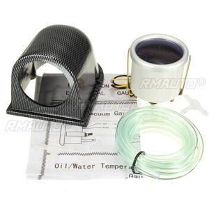 Manómetro de Presión de Turbo LED de 2 Pulgadas y 52 mm, Manómetro para Automóvil con Esfera Ahumada, 0-30 Psi + - Product Image 2