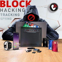 Sac Faraday pour téléphones, blocage du signal, cage de Faraday, empêche le piratage, le suivi, l'espionnage, protection contre les dispositifs de surveillance, protection contre les EMP et les CME