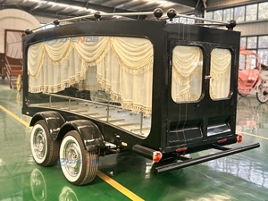 Latest Design Funeral Hearse Electric Coffin Buggy Motorcycle Funeral Cart Funeral Service Wagon - Product Image 5