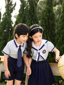 Offre Spéciale Angleterre Style étudiants été uniformes scolaires uniformes <span class=keywords><strong>de</strong></span> classe pour enfants hôte/discours Performance vêtements - Product Image 4