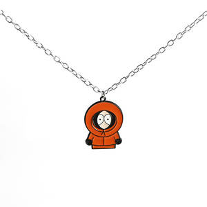 Classique dessin animé South park porte-clés bijoux Anime Figure Eric Cartman et <span class=keywords><strong>Kenny</strong></span> McCormick émail pendentif porte-clés collier - Product Image 6