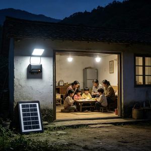 Portable <b>Solar</b> Powered LED <b>Light</b> <b>System</b> 2 Bulbs Home Lighting Kit USB Charging Camping Shed Tent Emergency Off-Grid Power Model - Product Image 5