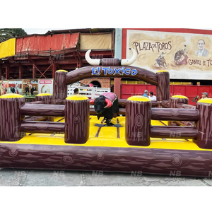 Máquina de Toro Mecánico Hinchable para Adultos de Uso Comercial con Controles, Juego de Rodeo Hinchable para Venta, Máquina de Rodeo Hinchable para Exteriores - Product Image 1