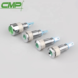 Cmp không thấm nước IP67 Thiết bị dẫn đèn 8mm kim loại chỉ số ánh sáng (3V 6V 12V 24V 110V 220V) - Product Image 5