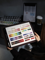 Muya – Kit de vernis à ongles gel 60 couleurs pour débutants, gel colorant pour ongles, blanchissant, couleurs vives, collection automne-hiver