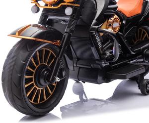 <span class=keywords><strong>Moto</strong></span> électrique pour enfants de style Harley à <span class=keywords><strong>prix</strong></span> avantageux, 12V, lumières colorées, <span class=keywords><strong>moto</strong></span> tout-terrain pour enfants avec <span class=keywords><strong>roues</strong></span> d'apprentissage - Product Image 5