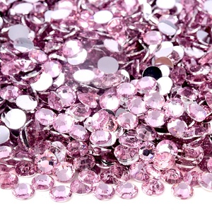 OLeeya Factory Vente en gros SS6-SS30 Strass en résine gelée à dos plat non thermocollants pour Nail Art et DIY - Product Image 3