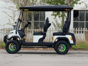 Carrito de Golf Eléctrico Comercial de 4 Plazas y 48V, Certificado por <span class=keywords><strong>la</strong></span> GCC, para Uso en Playas, Inmobiliarias, Turismo, Aeropuertos y Lugares Turísticos - Product Image 3