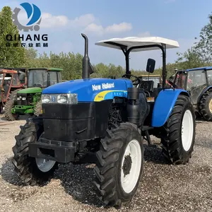 Mới và Hà Lan snh754/tt75 75hp trang trại bánh xe máy kéo sử dụng máy kéo với giá tốt tại Trung Quốc