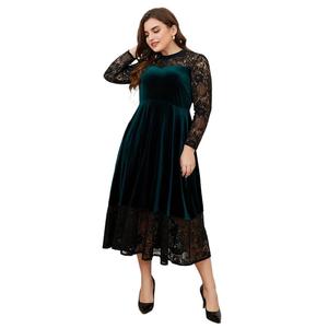 Robes d'été décontractées pour femmes, mini, élégantes et chic, avec découpes, grandes tailles, en tricot uni, coupe ample et naturelle pour adultes - Product Image 3