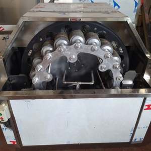 Machine à laver les bouteilles en verre semi-automatique, laveuse de bouteilles de vin, laveuse de bouteilles de bière et machine à enlever les étiquettes - Product Image 6