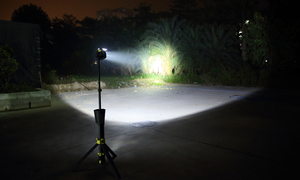 Tripod alan çalışması standı ile şarjlı <span class=keywords><strong>LED</strong></span> ışık çalışma ışığı taşınabilir akülü çalışma kamp ışık - Product Image 5