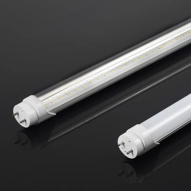 LED manufacturer produces new LED T8 aluminum plastic light tube 4ft single row LED chip 18W double row LED chip 36W