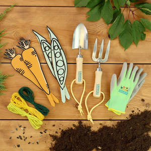 Mi Primera Huerta - RHS Growing Gardeners, Marcadores de Jardín de Metal, Accesorios de Jardinería - Product Image 1