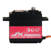 Servomoteur numérique JX PDI-6225MG 25KG à couple élevé, engrenage métallique 300 degrés pour voiture RC, robot, avion, jouets télécommandés industriels