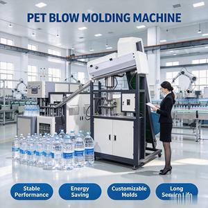 Máquina Semiautomática de Moldeo por Soplado para Aceite Comestible de 600 ml, 2 Cavidades, Calentamiento por Infrarrojos, Económica - Product Image 4