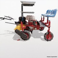 Transplanteuse de légumes diesel entièrement automatique LG à 2 rangs, haute performance, pour la transplantation de semis de laitue, de tabac et de chou en serre