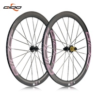Jeu de roues de vélo de course GIOO F2 PRO de haute qualité, moyeu 7-12 vitesses, jante carbone 700c, largeur extérieure 28 mm, frein à disque Center Lock, planétaire